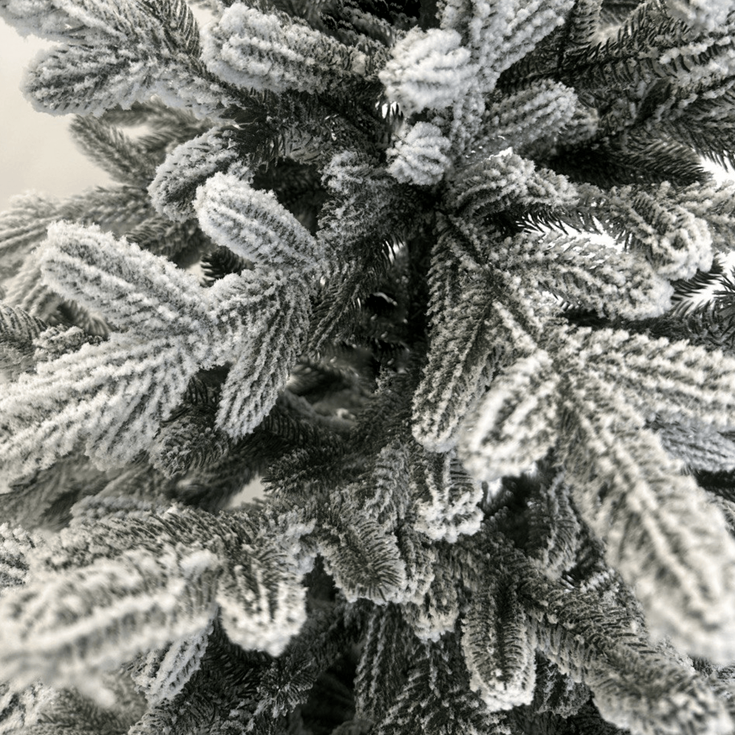 Detalii ace Brad artificial de Crăciun 3D Arctic Snow