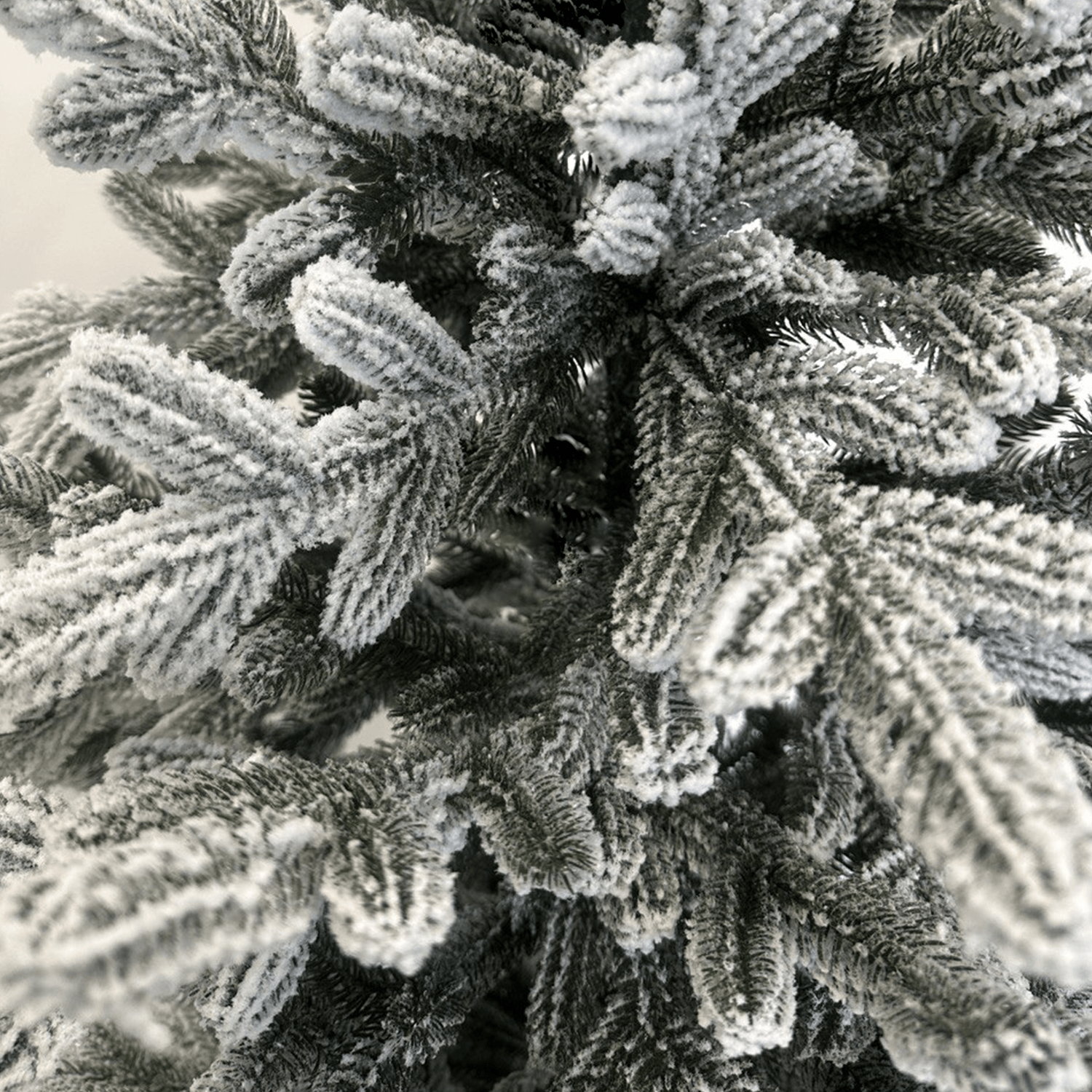 Detalii ace Brad artificial de Crăciun 3D Arctic Snow